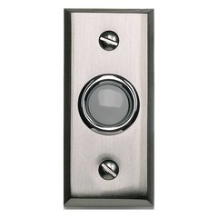 Mission Lighted Doorbell Button Brushed Nickel Mission Lighted Doorbell Button Brushed Nickel