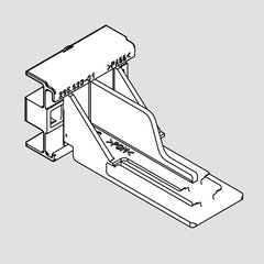 Tandem Screw Mount Rear Socket Tandem Screw Mount Rear Socket