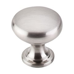 Nouveau 1-1/4 Inch Diameter Flat Black Cabinet Knob Nouveau 1-1/4 Inch Diameter Flat Black Cabinet Knob