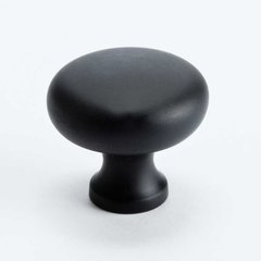 Valencia 1-1/4 Inch Diameter Black Cabinet Knob Valencia 1-1/4 Inch Diameter Black Cabinet Knob