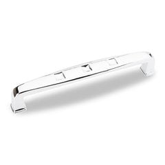 Modena 5-1/16 Inch Center to Center Polished Chrome Cabinet Pull Modena 5-1/16 Inch Center to Center Polished Chrome Cabinet Pull
