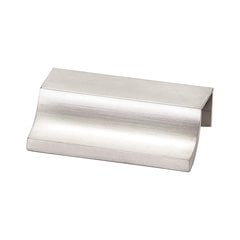 Scoop Pull 1-1/4 inch Center to Center Brushed Nickel Scoop Pull 1-1/4 inch Center to Center Brushed Nickel