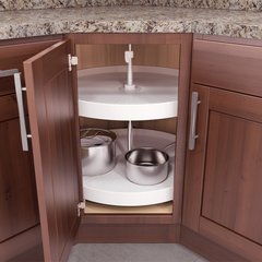 V Susan 28" Full Round Lazy Susan 2 Tray V Susan 28" Full Round Lazy Susan 2 Tray