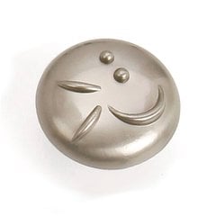Graffiti 1-3/8 Inch Diameter Satin Nickel Cabinet Knob Graffiti 1-3/8 Inch Diameter Satin Nickel Cabinet Knob