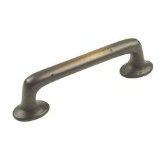 Whistler 4 Inch Center to Center Aged Bronze Cabinet Pull Whistler 4 Inch Center to Center Aged Bronze Cabinet Pull