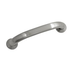 Zephyr 3-3/4 Inch Center to Center Satin Nickel Cabinet Pull Zephyr 3-3/4 Inch Center to Center Satin Nickel Cabinet Pull