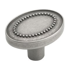 Opulence 1-3/8 Inch Diameter Weathered Nickel Cabinet Knob Opulence 1-3/8 Inch Diameter Weathered Nickel Cabinet Knob
