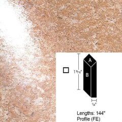 Wilsonart Bevel Edge - Sedona Bluff-12Ft Wilsonart Bevel Edge - Sedona Bluff-12Ft