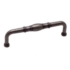 Forte 4 Inch Center to Center Weathered Nickel Cabinet Pull Forte 4 Inch Center to Center Weathered Nickel Cabinet Pull