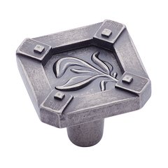 Ambrosia 1-1/4 Inch Diameter Weathered Nickel Cabinet Knob Ambrosia 1-1/4 Inch Diameter Weathered Nickel Cabinet Knob