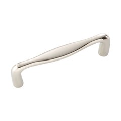 Triomphe 3 Inch Center to Center Bright Nickel Cabinet Pull Triomphe 3 Inch Center to Center Bright Nickel Cabinet Pull