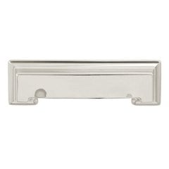 Studio 3-3/4 Inch Center to Center Bright Nickel Cabinet Pull Studio 3-3/4 Inch Center to Center Bright Nickel Cabinet Pull