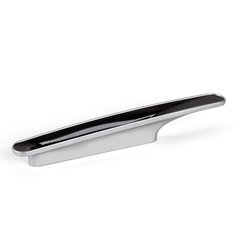 Code 3-3/4 Inch Center to Center Black Satin Chrome Cabinet Pull Code 3-3/4 Inch Center to Center Black Satin Chrome Cabinet Pull