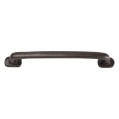 Distressed 5-1/16 Inch Center to Center Oil Rubbed Bronze Cabinet Pull Distressed 5-1/16 Inch Center to Center Oil Rubbed Bronze Cabinet Pull