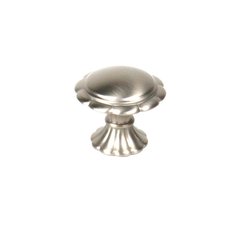 Fiori 1-3/8 Inch Diameter Dull Satin Nickel Cabinet Knob Fiori 1-3/8 Inch Diameter Dull Satin Nickel Cabinet Knob