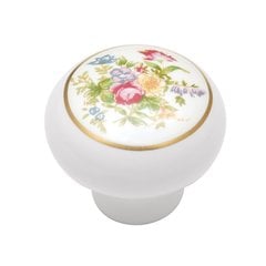 English Cozy Knob 1-3/8" Dia Bouquet English Cozy Knob 1-3/8" Dia Bouquet