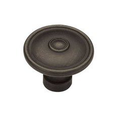 Rustique 1-1/2 Inch Diameter Distressed Oil Rubbed Bronze Cabinet Knob Rustique 1-1/2 Inch Diameter Distressed Oil Rubbed Bronze Cabinet Knob