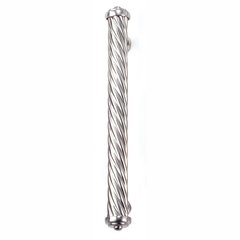 Capri 9-3/4 Inch Center to Center Satin Nickel Cabinet Pull Capri 9-3/4 Inch Center to Center Satin Nickel Cabinet Pull