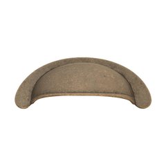 Oxford Antique 2-1/2 Inch Center to Center Windover Antique Cabinet Cup Pull Oxford Antique 2-1/2 Inch Center to Center Windover Antique Cabinet Cup Pull