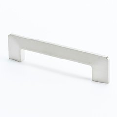 Edge 3-3/4 Inch Center to Center Brushed Nickel Cabinet Pull Edge 3-3/4 Inch Center to Center Brushed Nickel Cabinet Pull