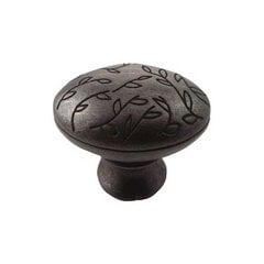 Vine 1-1/2 Inch Diameter Oil Rubbed Bronze Cabinet Knob Vine 1-1/2 Inch Diameter Oil Rubbed Bronze Cabinet Knob