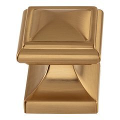 Wadsworth Knob 1-1/4 inch Diameter Warm Brass Wadsworth Knob 1-1/4 inch Diameter Warm Brass