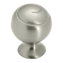 Swirl'Z 1-1/8 Inch Diameter Satin Nickel Cabinet Knob Swirl'Z 1-1/8 Inch Diameter Satin Nickel Cabinet Knob