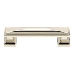 Wadsworth Pull 3-3/4 inch Center to Center Polished Nickel Wadsworth Pull 3-3/4 inch Center to Center Polished Nickel
