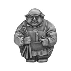 Fun In The Kitchen 1-1/2 Inch Diameter Antique Pewter Cabinet Knob Fun In The Kitchen 1-1/2 Inch Diameter Antique Pewter Cabinet Knob