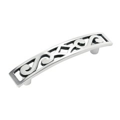 Tuscany 3 Inch Center to Center Satin Antique Silver Cabinet Pull Tuscany 3 Inch Center to Center Satin Antique Silver Cabinet Pull
