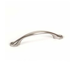 Camber 3-3/4 Inch Center to Center Brushed Nickel Cabinet Pull Camber 3-3/4 Inch Center to Center Brushed Nickel Cabinet Pull