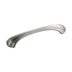 Axis 4-1/2 Inch Center to Center Satin Nickel Cabinet Pull Axis 4-1/2 Inch Center to Center Satin Nickel Cabinet Pull