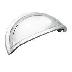 Cup Pulls 3 Inch Center to Center Polished Chrome Cabinet Cup Pull Cup Pulls 3 Inch Center to Center Polished Chrome Cabinet Cup Pull