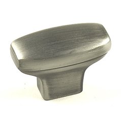 Glacier 1-1/2 Inch Diameter Weathered Pewter Cabinet Knob Glacier 1-1/2 Inch Diameter Weathered Pewter Cabinet Knob