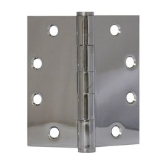 Full Mort. Plain Bearing Hinge 4-1/2" X 4-1/2" Bright Chrome Full Mort. Plain Bearing Hinge 4-1/2" X 4-1/2" Bright Chrome