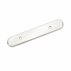 Royal Family 3 Inch Center to Center Polished Chrome Back-plate Royal Family 3 Inch Center to Center Polished Chrome Back-plate