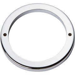 Tableau Round Baseplate 3 inch Center to Center Polished Chrome Tableau Round Baseplate 3 inch Center to Center Polished Chrome