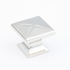 Northport 1-3/8 Inch Diameter Polished Nickel Cabinet Knob Northport 1-3/8 Inch Diameter Polished Nickel Cabinet Knob