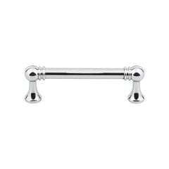 Serene 3-3/4 Inch Center to Center Polished Chrome Cabinet Pull Serene 3-3/4 Inch Center to Center Polished Chrome Cabinet Pull