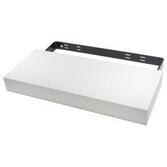 Floating White Shelf Kit 36 Inches in Length Floating White Shelf Kit 36 Inches in Length