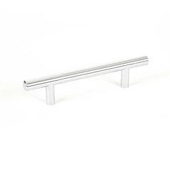 Tempo 3-3/4 Inch Center to Center Polished Chrome Cabinet Pull Tempo 3-3/4 Inch Center to Center Polished Chrome Cabinet Pull