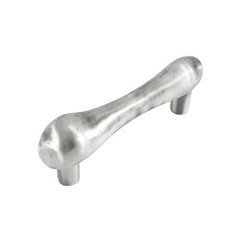 Potato 3 Inch Center to Center Satin Antique Silver Cabinet Pull Potato 3 Inch Center to Center Satin Antique Silver Cabinet Pull