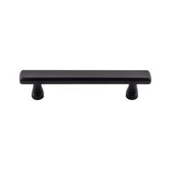 Devon Kingsbridge Pull 3-3/4 inch Center to Center Flat Black Devon Kingsbridge Pull 3-3/4 inch Center to Center Flat Black
