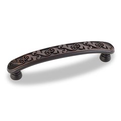 Regency 3-3/4 Inch Center to Center Dark Brushed Antique Copper Cabinet Pull Regency 3-3/4 Inch Center to Center Dark Brushed Antique Copper Cabinet Pull