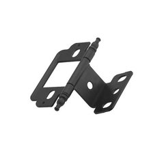 Full Inset Minaret Tip Hinge Flat Black - Sold Each Full Inset Minaret Tip Hinge Flat Black - Sold Each
