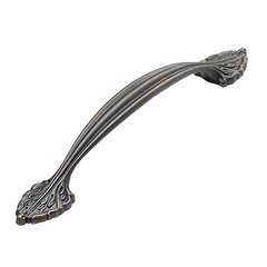 Corinthian 6 Inch Center to Center Ancient Bronze Cabinet Pull Corinthian 6 Inch Center to Center Ancient Bronze Cabinet Pull