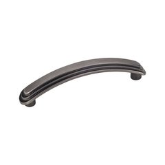 Calloway 3-3/4 Inch Center to Center Brushed Pewter Cabinet Pull Calloway 3-3/4 Inch Center to Center Brushed Pewter Cabinet Pull