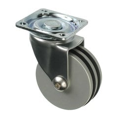 Furniture Caster with Swivel - Aluminum Furniture Caster with Swivel - Aluminum
