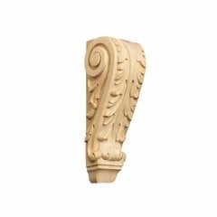 Small Acanthus Corbel Unfinished Hard Maple Small Acanthus Corbel Unfinished Hard Maple