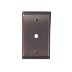 Candler One Cable Wall Plate Oil Rubbed Bronze Candler One Cable Wall Plate Oil Rubbed Bronze